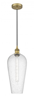Chelsea - 1 Light - 8 inch - Brushed Brass - Cord hung - Mini Pendant (3442|616-1P-BB-G456-8SDY)