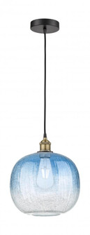 Brookhaven Sphere - 1 Light - 11 inch - Black Antique Brass - Cord hung - Mini Pendant (3442|616-1P-BAB-G481-10SB)