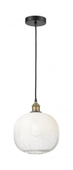 Brookhaven Sphere - 1 Light - 11 inch - Black Antique Brass - Cord hung - Mini Pendant (3442|616-1P-BAB-G481-10OP)