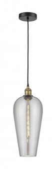 Chelsea - 1 Light - 8 inch - Black Antique Brass - Cord hung - Mini Pendant (3442|616-1P-BAB-G456-8SM)