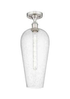 Chelsea - 1 Light - 8 inch - Brushed Satin Nickel - Semi-Flush Mount (3442|616-1F-SN-G456-8SDY)
