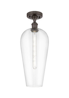 Chelsea - 1 Light - 8 inch - Oil Rubbed Bronze - Semi-Flush Mount (3442|616-1F-OB-G456-8CL)