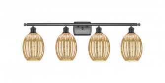 Preston Bulb - 4 Light - 36 inch - Oil Rubbed Bronze - Bath Vanity Light (3442|516-4W-OB-G459-6ME)