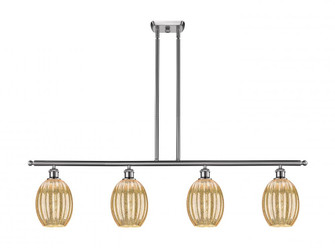 Preston Bulb - 4 Light - 48 inch - Brushed Satin Nickel - Stem Hung - Island Light (3442|516-4I-SN-G459-6ME)