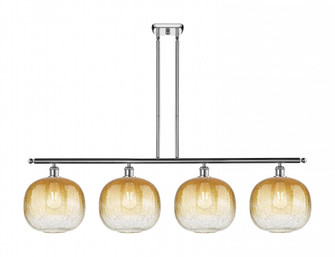 Brookhaven Sphere - 4 Light - 49 inch - Polished Chrome - Stem Hung - Island Light (3442|516-4I-PC-G481-10AM)
