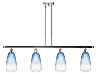 Brookhaven Almond - 4 Light - 48 inch - Polished Chrome - Stem Hung - Island Light (3442|516-4I-PC-G480-6SB)