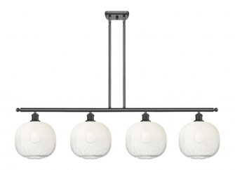 Brookhaven Sphere - 4 Light - 49 inch - Oil Rubbed Bronze - Stem Hung - Island Light (3442|516-4I-OB-G481-10OP)