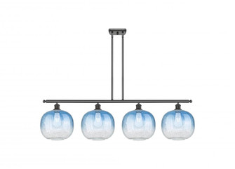 Brookhaven Sphere - 4 Light - 49 inch - Oil Rubbed Bronze - Stem Hung - Island Light (3442|516-4I-OB-G481-10SB)