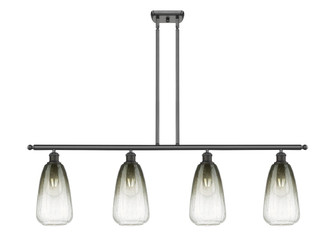Brookhaven Almond - 4 Light - 48 inch - Oil Rubbed Bronze - Stem Hung - Island Light (3442|516-4I-OB-G480-6SL)
