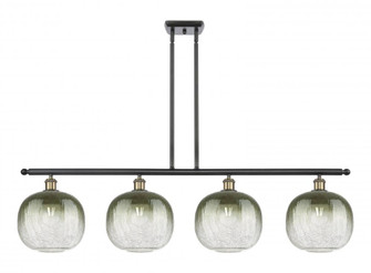 Brookhaven Sphere - 4 Light - 49 inch - Black Antique Brass - Stem Hung - Island Light (3442|516-4I-BAB-G481-10SL)