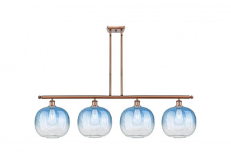 Brookhaven Sphere - 4 Light - 49 inch - Antique Copper - Stem Hung - Island Light (3442|516-4I-AC-G481-10SB)