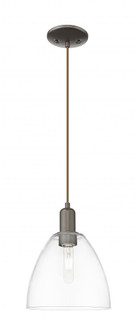 Bristol - 1 Light - 9 inch - Oil Rubbed Bronze - Cord hung - Mini Pendant (3442|716-1P-OB-GBD-92)
