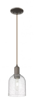 Bella - 1 Light - 6 inch - Oil Rubbed Bronze - Cord hung - Mini Pendant (3442|716-1P-OB-G558-6SDY)
