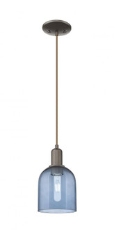 Bella - 1 Light - 6 inch - Oil Rubbed Bronze - Cord hung - Mini Pendant (3442|716-1P-OB-G558-6BL)