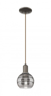Rochester - 1 Light - 6 inch - Oil Rubbed Bronze - Cord hung - Mini Pendant (3442|716-1P-OB-G556-6SM)