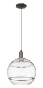 Rochester - 1 Light - 12 inch - Oil Rubbed Bronze - Cord hung - Mini Pendant (3442|716-1P-OB-G556-12CL)