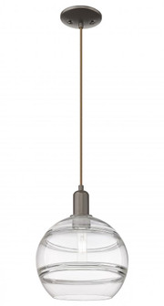 Rochester - 1 Light - 10 inch - Oil Rubbed Bronze - Cord hung - Mini Pendant (3442|716-1P-OB-G556-10CL)