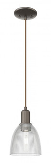 Castile - 1 Light - 6 inch - Oil Rubbed Bronze - Cord hung - Mini Pendant (3442|716-1P-OB-G382)