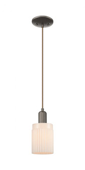 Hadley - 1 Light - 5 inch - Oil Rubbed Bronze - Cord hung - Mini Pendant (3442|716-1P-OB-G341)
