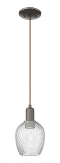 Salina - 1 Light - 6 inch - Oil Rubbed Bronze - Cord hung - Mini Pendant (3442|716-1P-OB-G292)