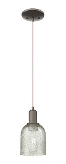 Caledonia - 1 Light - 5 inch - Oil Rubbed Bronze - Cord hung - Mini Pendant (3442|716-1P-OB-G259)