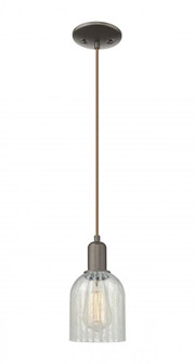 Caledonia - 1 Light - 5 inch - Oil Rubbed Bronze - Cord hung - Mini Pendant (3442|716-1P-OB-G2511)