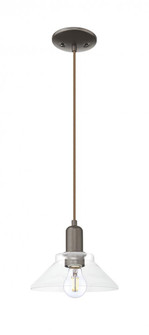 Orwell - 1 Light - 8 inch - Oil Rubbed Bronze - Cord hung - Mini Pendant (3442|716-1P-OB-G132)