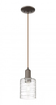 Cobbleskill - 1 Light - 5 inch - Oil Rubbed Bronze - Cord hung - Mini Pendant (3442|716-1P-OB-G1113)