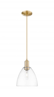 Bristol - 1 Light - 9 inch - Champagne Bronze - Cord hung - Mini Pendant (3442|716-1P-CB-GBD-92)