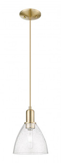 Bristol - 1 Light - 8 inch - Champagne Bronze - Cord hung - Mini Pendant (3442|716-1P-CB-GBD-754)