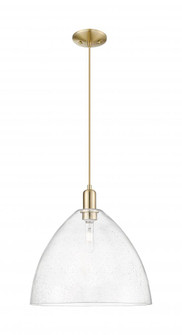 Bristol - 1 Light - 16 inch - Champagne Bronze - Cord hung - Mini Pendant (3442|716-1P-CB-GBD-164)