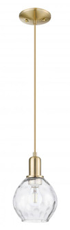 Waverly - 1 Light - 6 inch - Champagne Bronze - Cord hung - Mini Pendant (3442|716-1P-CB-G362)
