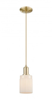 Hadley - 1 Light - 5 inch - Champagne Bronze - Cord hung - Mini Pendant (3442|716-1P-CB-G341)