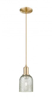 Caledonia - 1 Light - 5 inch - Champagne Bronze - Cord hung - Mini Pendant (3442|716-1P-CB-G259)