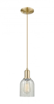 Caledonia - 1 Light - 5 inch - Champagne Bronze - Cord hung - Mini Pendant (3442|716-1P-CB-G2511)