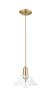 Orwell - 1 Light - 8 inch - Champagne Bronze - Cord hung - Mini Pendant (3442|716-1P-CB-G132)