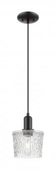 Niagara - 1 Light - 7 inch - Matte Black - Cord hung - Mini Pendant (3442|716-1P-BK-G402)