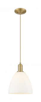 Bristol - 1 Light - 9 inch - Brushed Brass - Cord hung - Mini Pendant (3442|716-1P-BB-GBD-91)