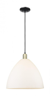 Bristol - 1 Light - 16 inch - Black Antique Brass - Cord hung - Mini Pendant (3442|716-1P-BAB-GBD-161)