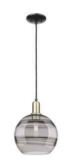 Rochester - 1 Light - 10 inch - Black Antique Brass - Cord hung - Mini Pendant (3442|716-1P-BAB-G556-10SM)