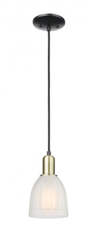 Brookfield - 1 Light - 6 inch - Black Antique Brass - Cord hung - Mini Pendant (3442|716-1P-BAB-G441)