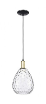 Waverly - 1 Light - 8 inch - Black Antique Brass - Cord hung - Mini Pendant (3442|716-1P-BAB-G372)