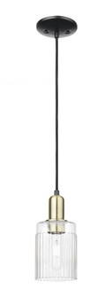 Hadley - 1 Light - 5 inch - Black Antique Brass - Cord hung - Mini Pendant (3442|716-1P-BAB-G342)
