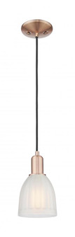 Brookfield - 1 Light - 6 inch - Antique Copper - Cord hung - Mini Pendant (3442|716-1P-AC-G441)
