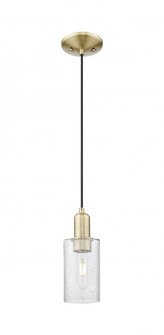 Clymer - 1 Light - 4 inch - Antique Brass - Cord hung - Mini Pendant (3442|716-1P-AB-G804)