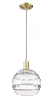 Rochester - 1 Light - 10 inch - Antique Brass - Cord hung - Mini Pendant (3442|716-1P-AB-G556-10CL)
