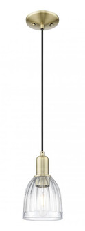 Brookfield - 1 Light - 6 inch - Antique Brass - Cord hung - Mini Pendant (3442|716-1P-AB-G442)