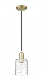 Cobbleskill - 1 Light - 5 inch - Antique Brass - Cord hung - Mini Pendant (3442|716-1P-AB-G1113)