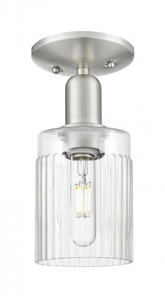 Hadley - 1 Light - 5 inch - Brushed Satin Nickel - Semi-Flush Mount (3442|716-1C-SN-G342)