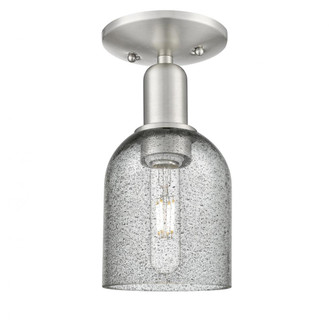 Caledonia - 1 Light - 5 inch - Brushed Satin Nickel - Semi-Flush Mount (3442|716-1C-SN-G257)